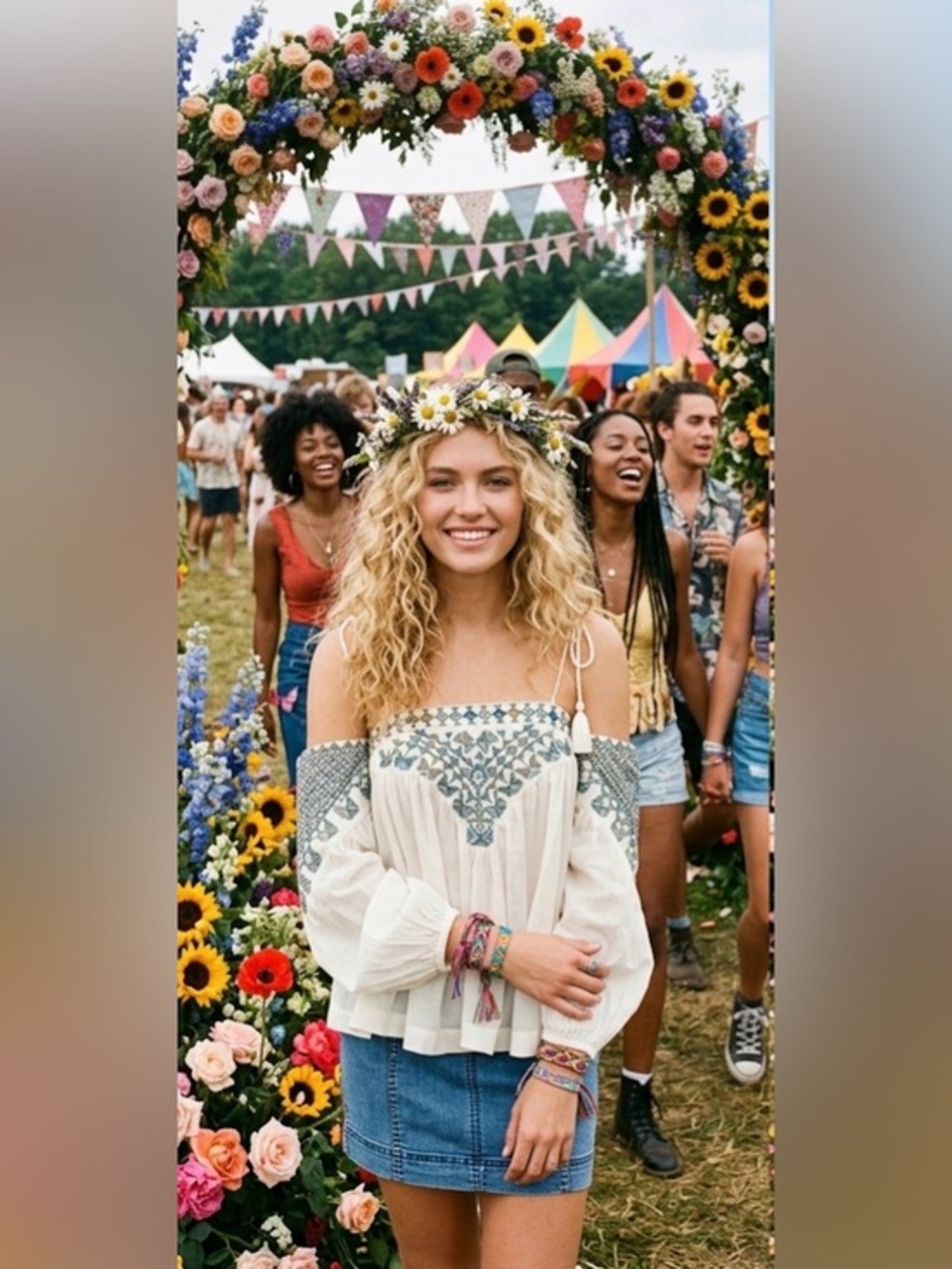 Free People Vacay Vibin Boho Top, Size XS